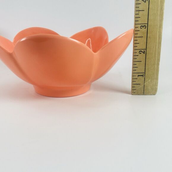 Spritz Melamine Colorful Coral Floral Tulip Bowls Dishwasher Safe Lot of 4 - Picture 8 of 10